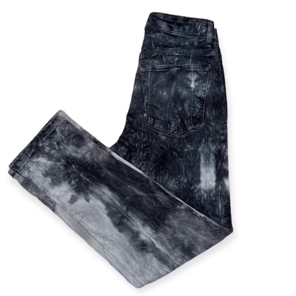 Top Shop Bleached Tie-Dye Jeans - Picture 2 of 5